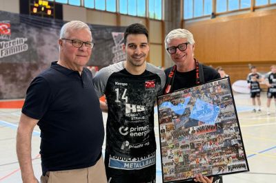 Verabschiedung Spieler